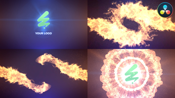 Photo of Fire Twist Logo Reveal for DaVinci Resolve – Videohive 55039696