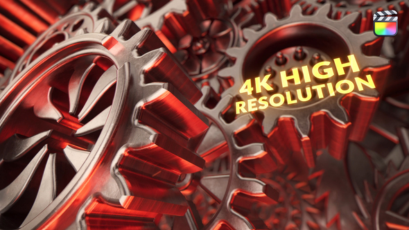 Photo of Gears Mechanical Logo Intro – FCPX – Videohive 54894296