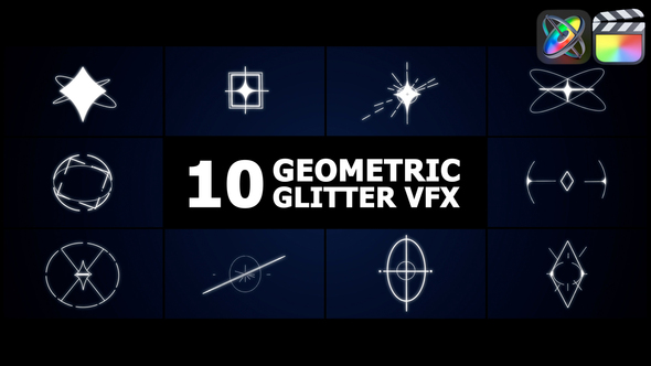 Photo of Geometric Glitter VFX | FCPX – Videohive 54833747