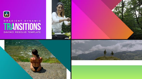 Photo of Gradient Dynamic Transitions | DaVinci Resolve – Videohive 54852084