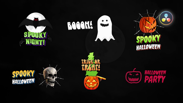 Photo of Halloween Spooky Titles Pack – Videohive 54603336