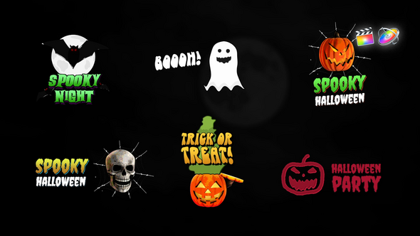 Photo of Halloween Spooky Titles Pack – Videohive 54603347