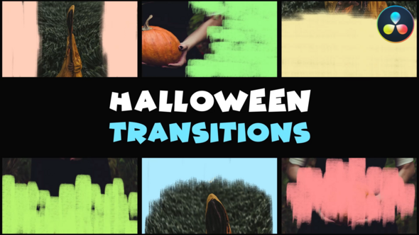 Photo of Halloween Transitions | DaVinci Resolve – Videohive 54715313