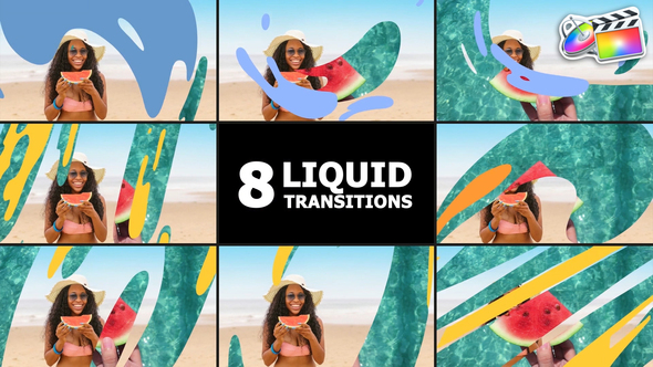 Photo of Liquid Transitions | FCPX – Videohive 55055293