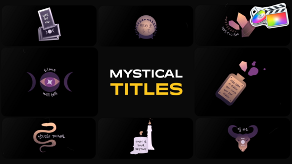 Photo of Mystical Elements Titles for FCPX – Videohive 54715217