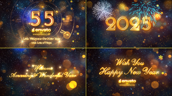 Photo of New Year Countdown 2025 – Videohive 19078767