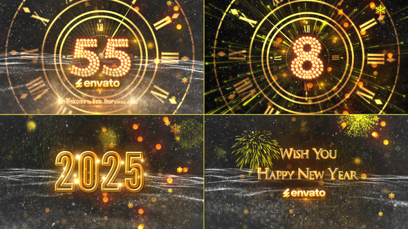 Photo of New Year Countdown 2025 – Videohive 21080880