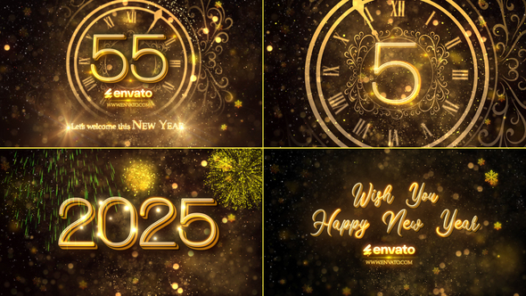 Photo of New Year Countdown 2025 – Videohive 23016448