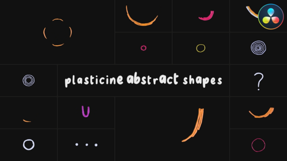 Photo of Plasticine Abstract Shapes | DaVinci Resolve – Videohive 54590016