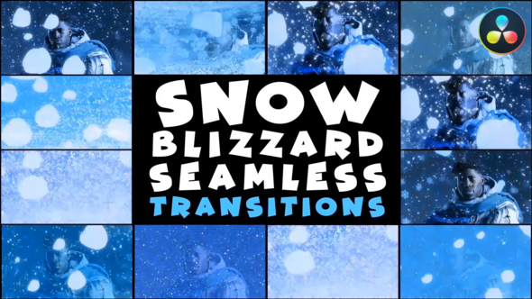 Photo of Snow Blizzard Seamless Transitions | DaVinci Resolve – Videohive 54929504