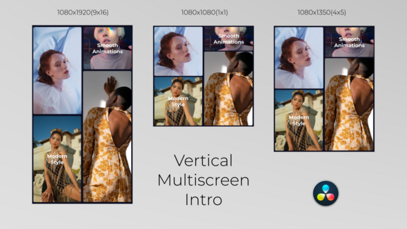 Photo of Vertical Splitscreen Intro – Videohive 54743154