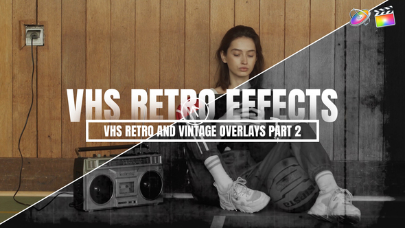 Photo of VHS Retro And Vintage Overlays Part 2 | FCPX – Videohive 54577823