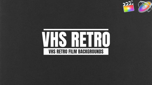 Photo of VHS Retro Film Backgrounds For Final Cut and Motion – Videohive 54602622