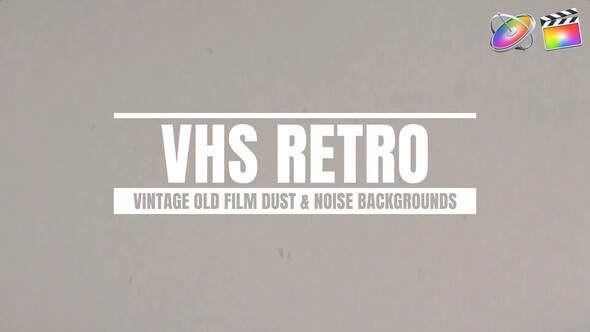 Photo of Vintage Old Film Dust & Noise Backgrounds For Final Cut X and Apple Motion – Videohive 54817562