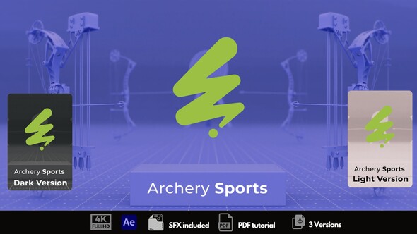 Photo of Archery Sports Logo – Videohive 55375415