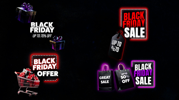 Photo of Black Friday Sale Lower Thirds – Videohive 55273679