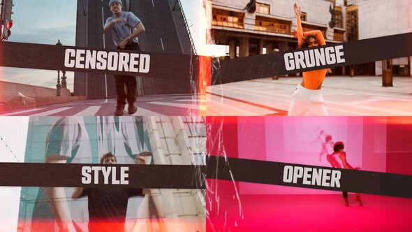 Photo of Censored Grunge Opener: Bold Raw Slideshow Intro for Premiere Pro – Videohive 55272302