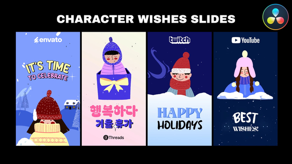 Photo of Characters Wishes Kids Stories | DaVinci Resolve – Videohive 55599908