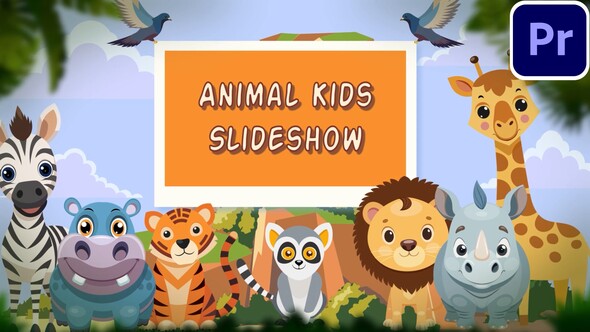 Photo of Children’s Slideshow with Jungle and Savannah Animals MOGRTs For Premiere Pro – Videohive 55360462