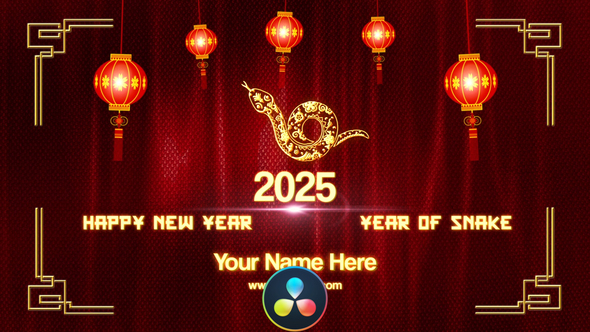 Photo of Chinese New Year 2025- DaVinci Resolve – Videohive 35533859