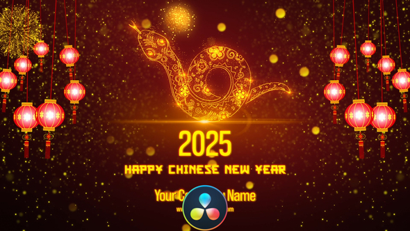 Photo of Chinese New Year Greetings 2025- DaVinci Resolve – Videohive 35567816