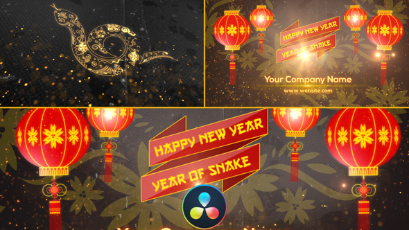 Photo of Chinese New Year Opener 2025 – DaVinci Resolve – Videohive 35506228