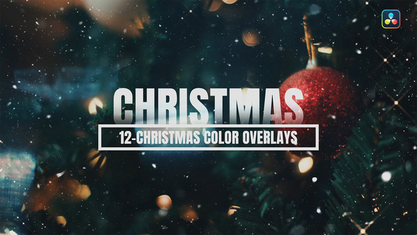 Photo of Christmas Color Luts And Overlays For DaVinci Resolve – Videohive 55251654