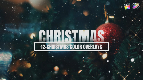 Photo of Christmas Color Luts And Overlays For Final Cut X and Apple Motion – Videohive 55251786