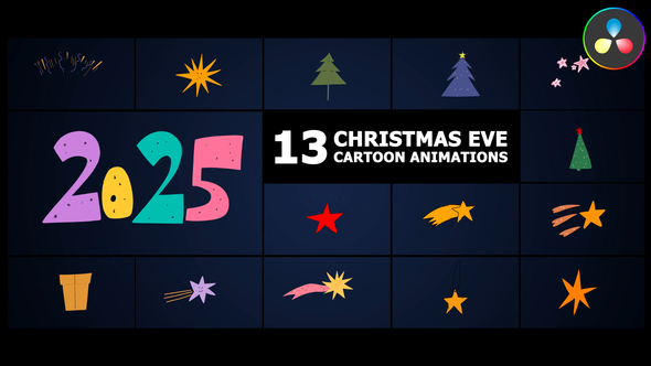 Photo of Christmas Eve Cartoon Animations | DaVinci Resolve – Videohive 55167069