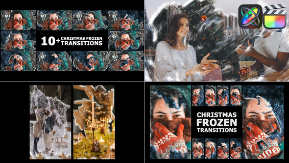 Photo of Christmas Frozen Transitions | FCPX – Videohive 55543562