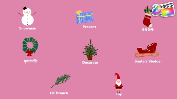 Photo of Christmas Icons And Titles for FCPX – Videohive 55520083