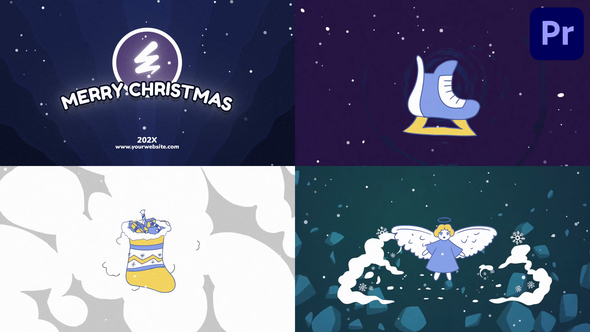 Photo of Christmas Morphing Logo | Premiere Pro – Videohive 55223769