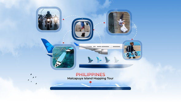 Photo of Christmas Plane Vacation Travel Opener – Videohive 55394313