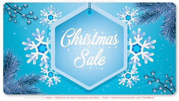 Photo of Christmas Sale Slides – Videohive 55380050