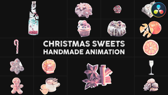 Photo of Christmas Sweets Handmade Animation | DaVinci Resolve – Videohive 55480317