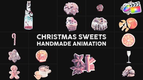 Photo of Christmas Sweets Handmade Animation | FCPX – Videohive 55463358