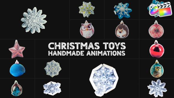 Photo of Christmas Toys Handmade Animations | FCPX – Videohive 55285894