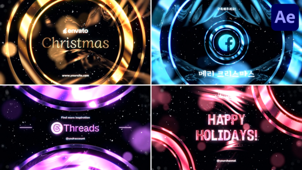 Photo of Christmas Wishes Time Typography for After Effects – Videohive 55369212