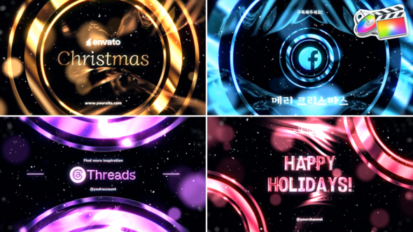 Photo of Christmas Wishes Time Typography for FCPX – Videohive 55533259