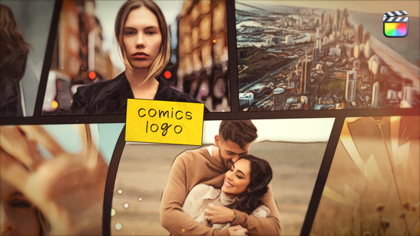 Photo of Comics Logo Intro – FCPX – Videohive 55209757