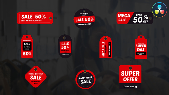 Photo of Discount Sale Titles | DaVinci Resolve – Videohive 55195752