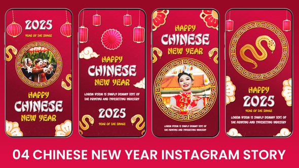 Photo of Elegant Chinese New Year Instagram Stories Pack – Videohive 55395987