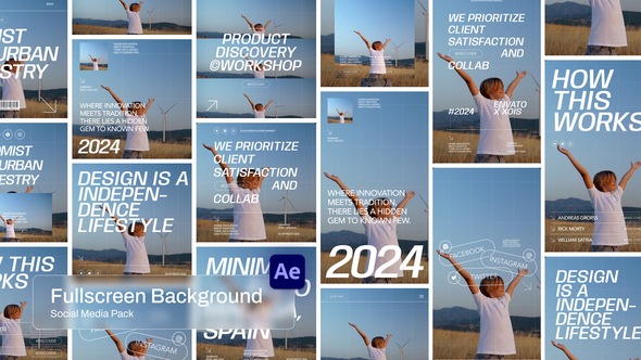 Photo of Fullscreen Background Social Media Pack – Videohive 55351379