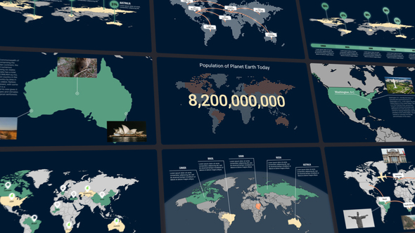 Photo of Infographics Map | MOGRT – Videohive 55361830