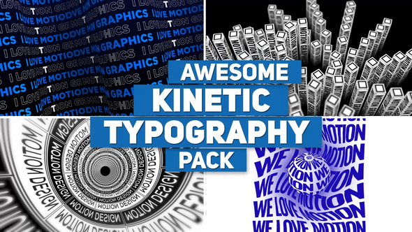 Photo of Kinetic Typography V2 – Videohive 55435009