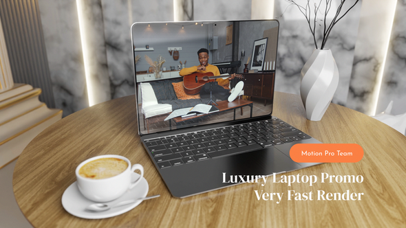 Photo of Luxury Laptop Mockup Promo – Videohive 55395833