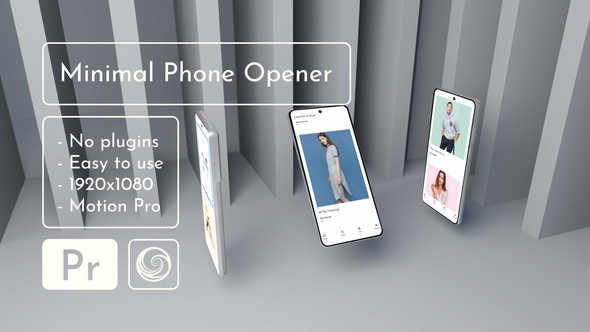 Photo of Minimal Phone Opener – Videohive 55333884