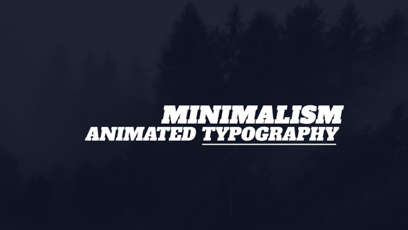 Photo of Minimal Titles – Videohive 55373858