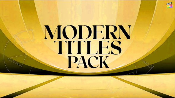 Photo of Modern Titles Pack | FCPX – Videohive 55505066