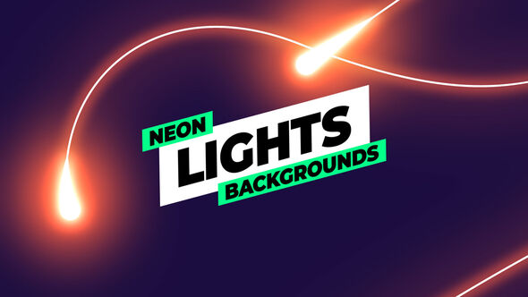 Photo of Neon Lights Backgrounds – Videohive 55328527